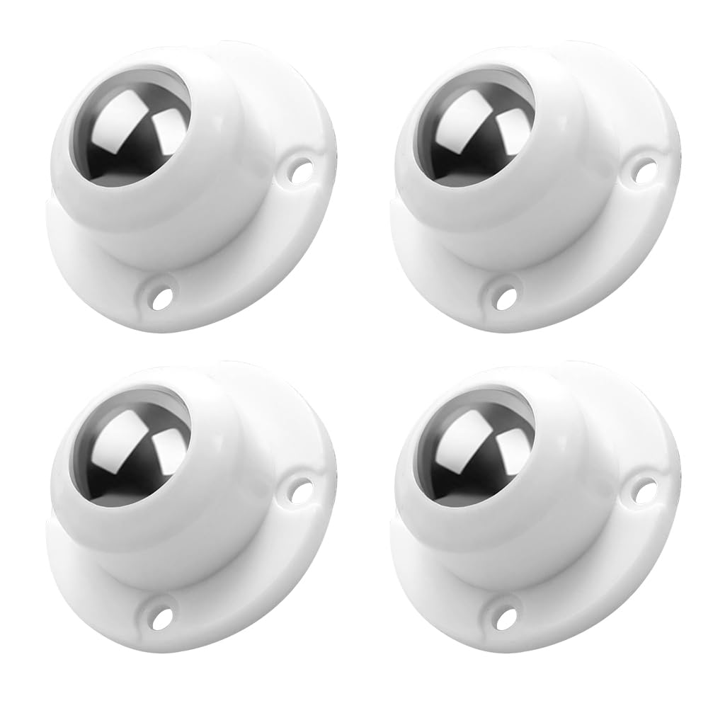 HASTHIP 4pcs Caster Wheel Self Adhesive Caster Wheel 360° Swivel Wheels for Furniture, Small Appliance, DIY Modification Moving Table Heavy Duty Caster Wheels 200Kg Loading Capacity, White HASTHIP 4pcs Caster Wheel Self Adhesive Caster Wheel 360° Swivel Wheels for Furniture, Small Appliance, DIY Modification Moving Table Heavy Duty Caster Wheels 200Kg Loading Capacity, White